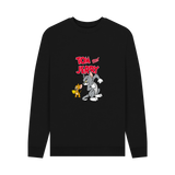 Black Printed Sweater