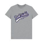 Athletic Grey Printed T-shirt Front