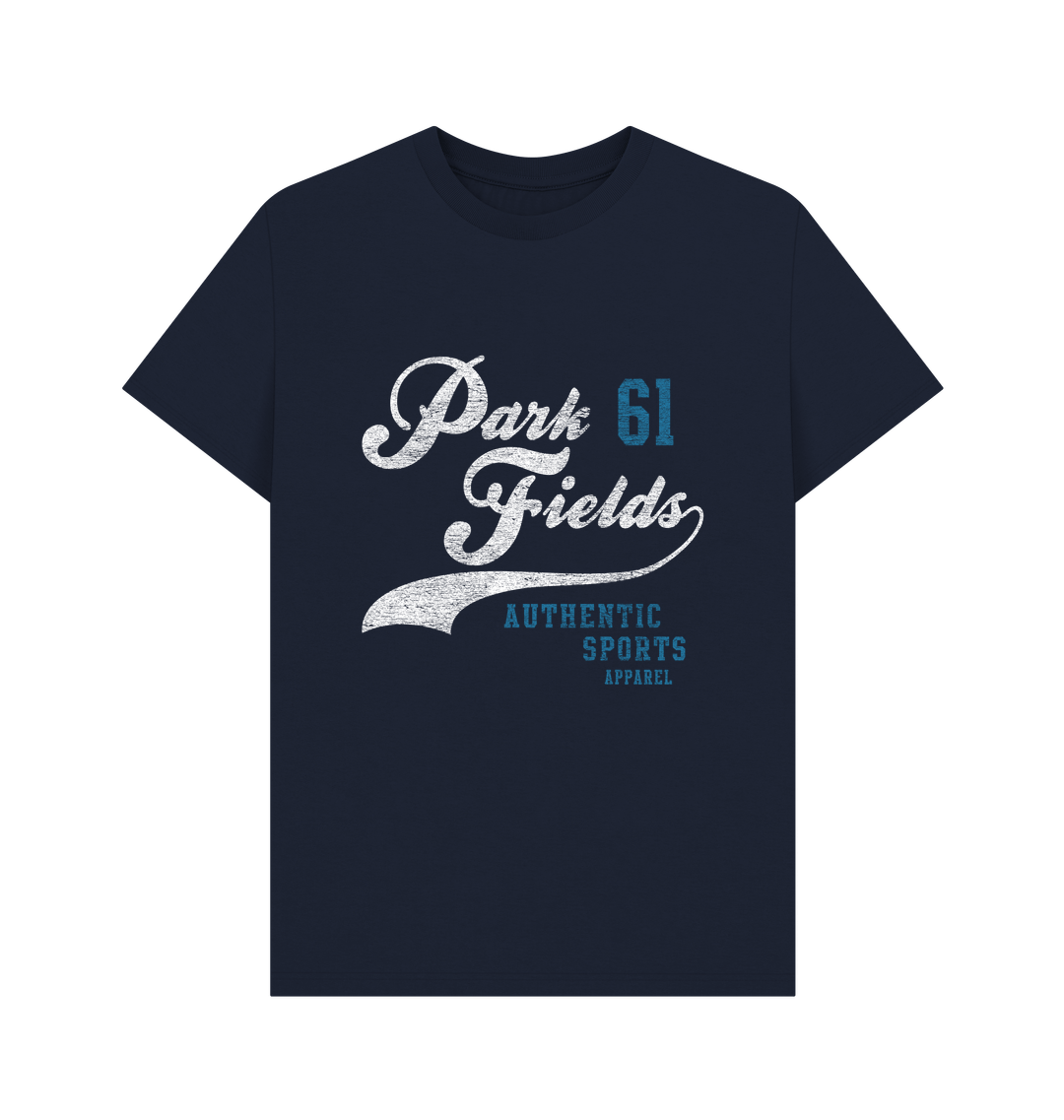 Navy Blue Printed T-shirt