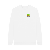 White Printed Sweater