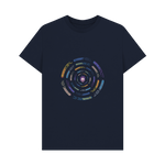Navy Blue Printed T-shirt