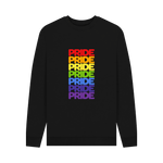Black Printed Sweater