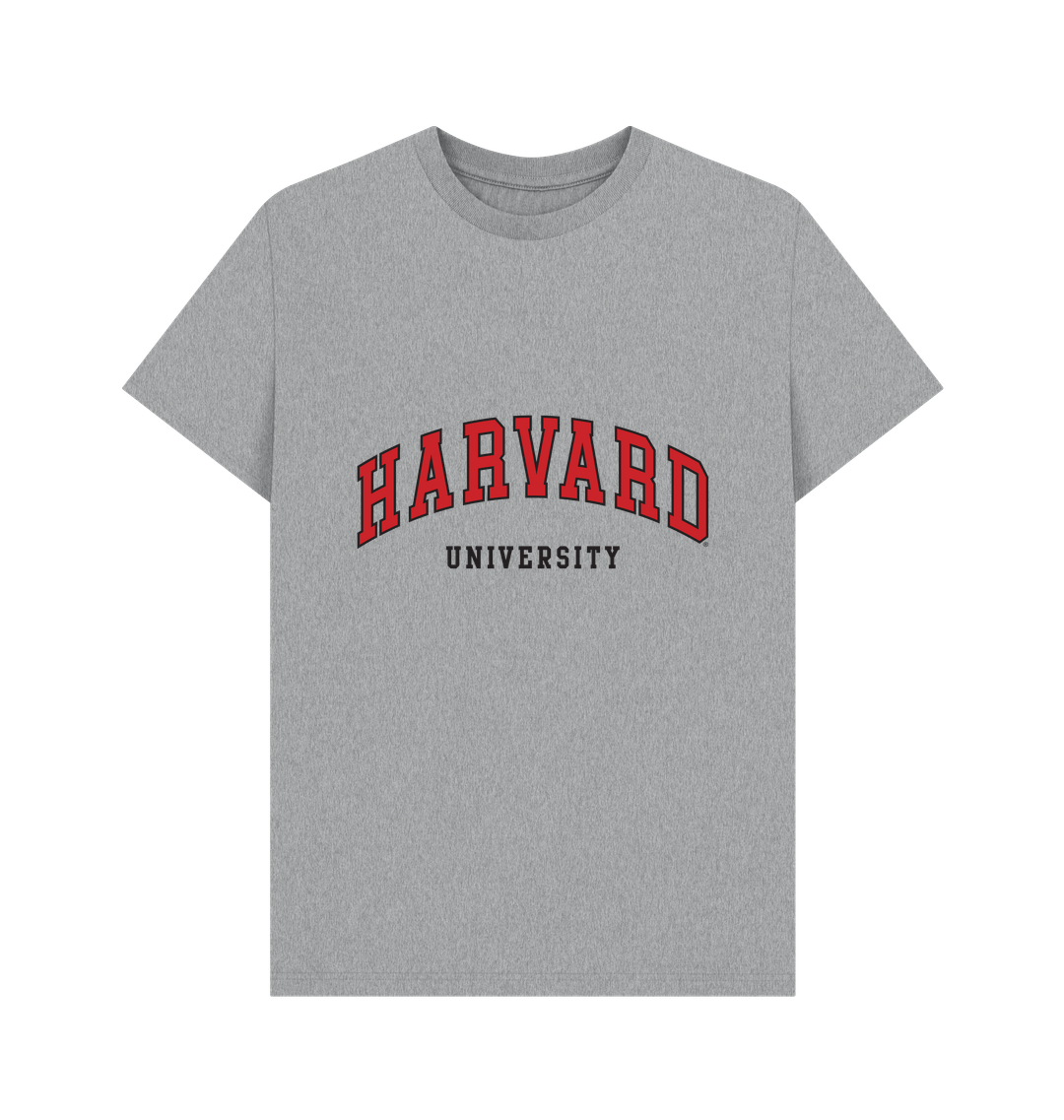 Athletic Grey Printed T-shirt