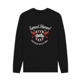 Black Printed Sweater