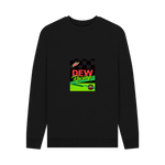 Black Printed Sweater