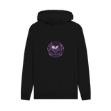 Black Printed Hoody