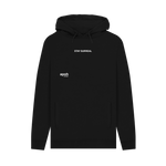 Black Printed Hoody