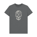 Slate Grey Printed T-shirt Front