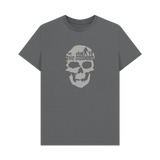 Slate Grey Printed T-shirt Front
