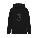 Black Printed Hoody