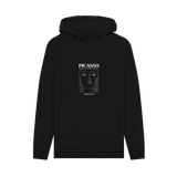 Black Printed Hoody
