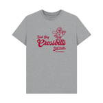 Athletic Grey Printed T-shirt Front