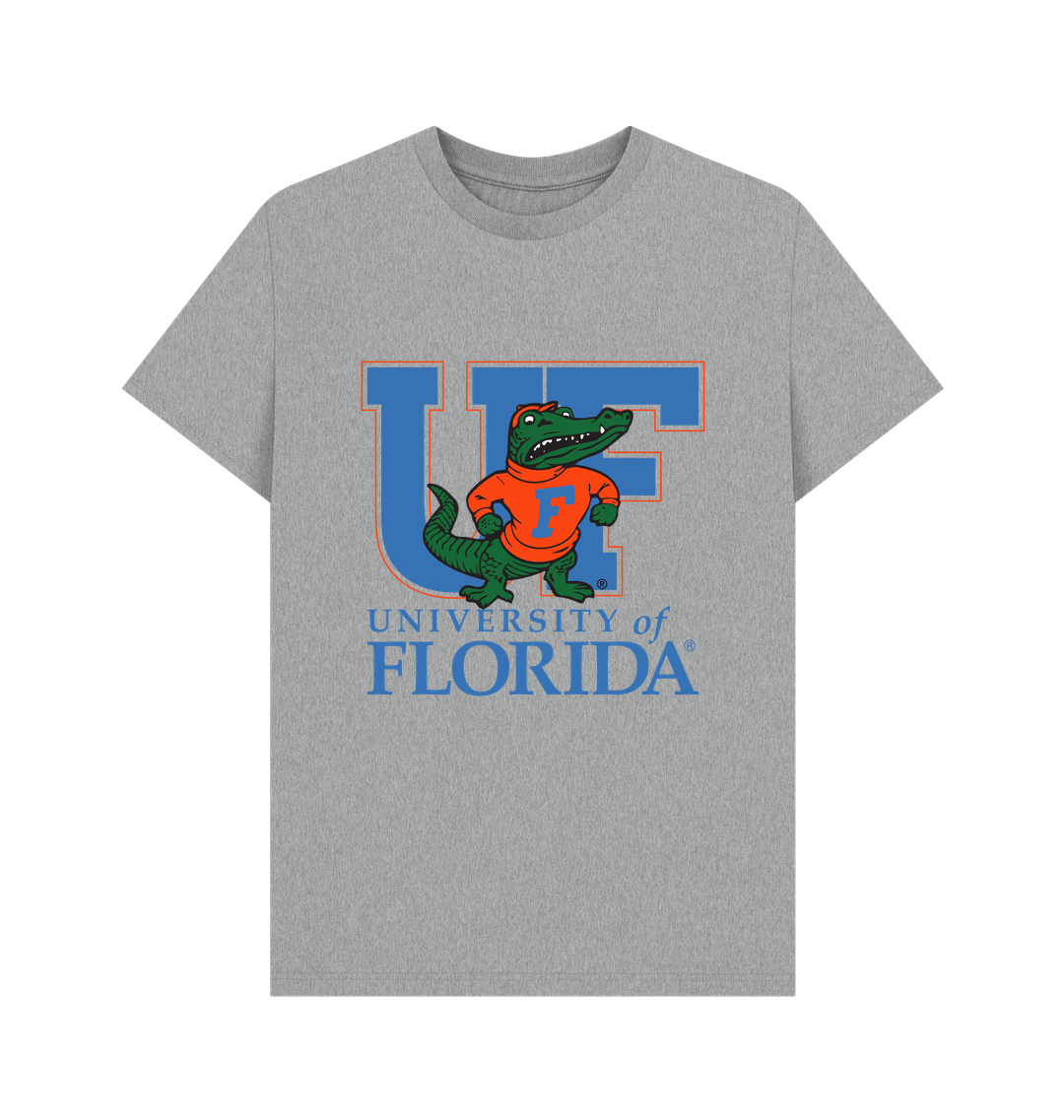 Athletic Grey Printed T-shirt