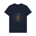 Navy Blue Printed T-shirt