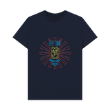 Navy Blue Printed T-shirt