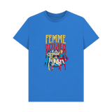 Bright Blue Printed T-shirt
