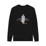 Black Printed Sweater