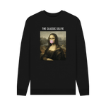 Black Printed Sweater
