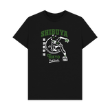 Black Printed T-shirt Front