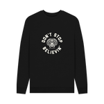 Black Printed Sweater