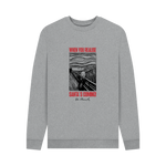 Light Heather Printed Sweater