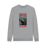 Light Heather Printed Sweater