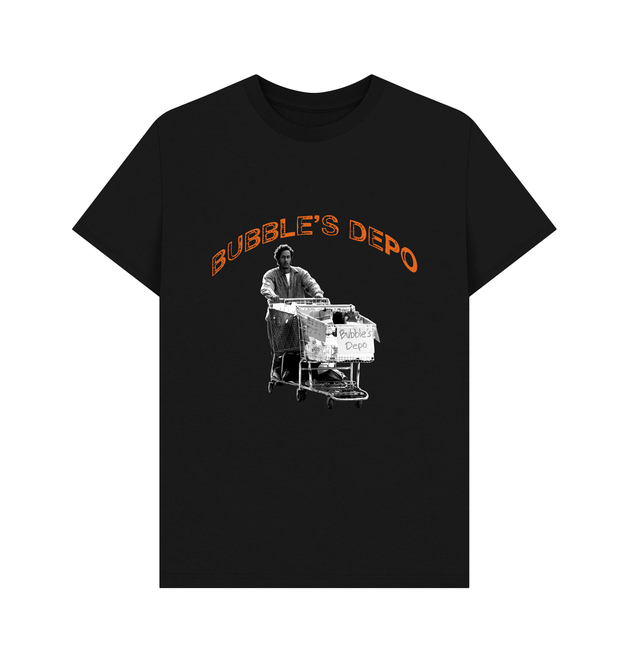 Black Printed T-shirt
