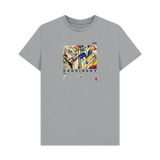 Athletic Grey Printed T-shirt