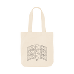 Natural Printed Bag Front