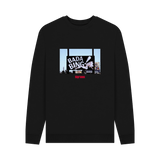 Black Printed Sweater