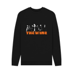 Black Printed Sweater