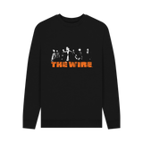 Black Printed Sweater