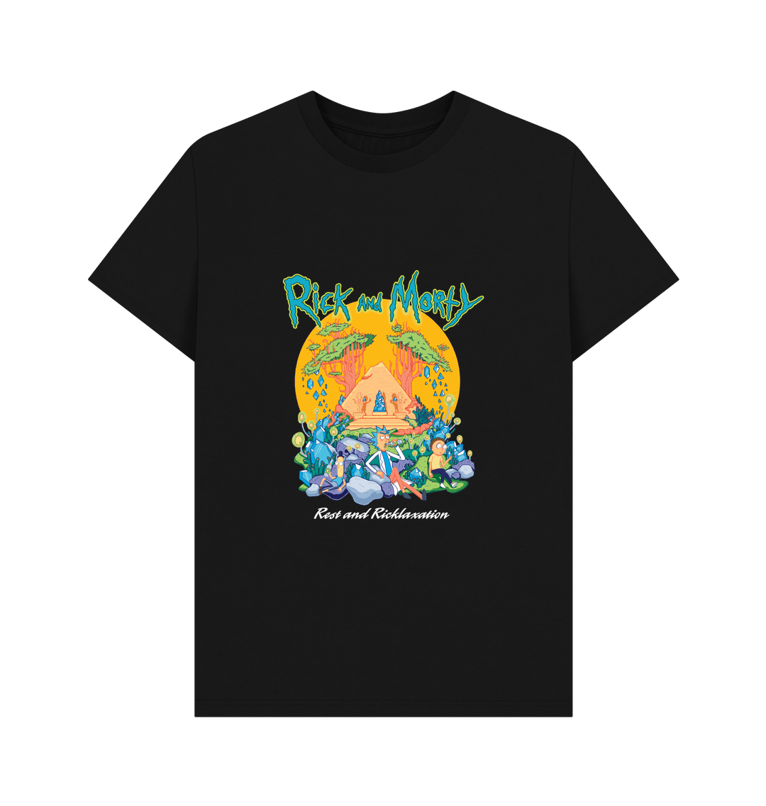 Black Printed T-shirt