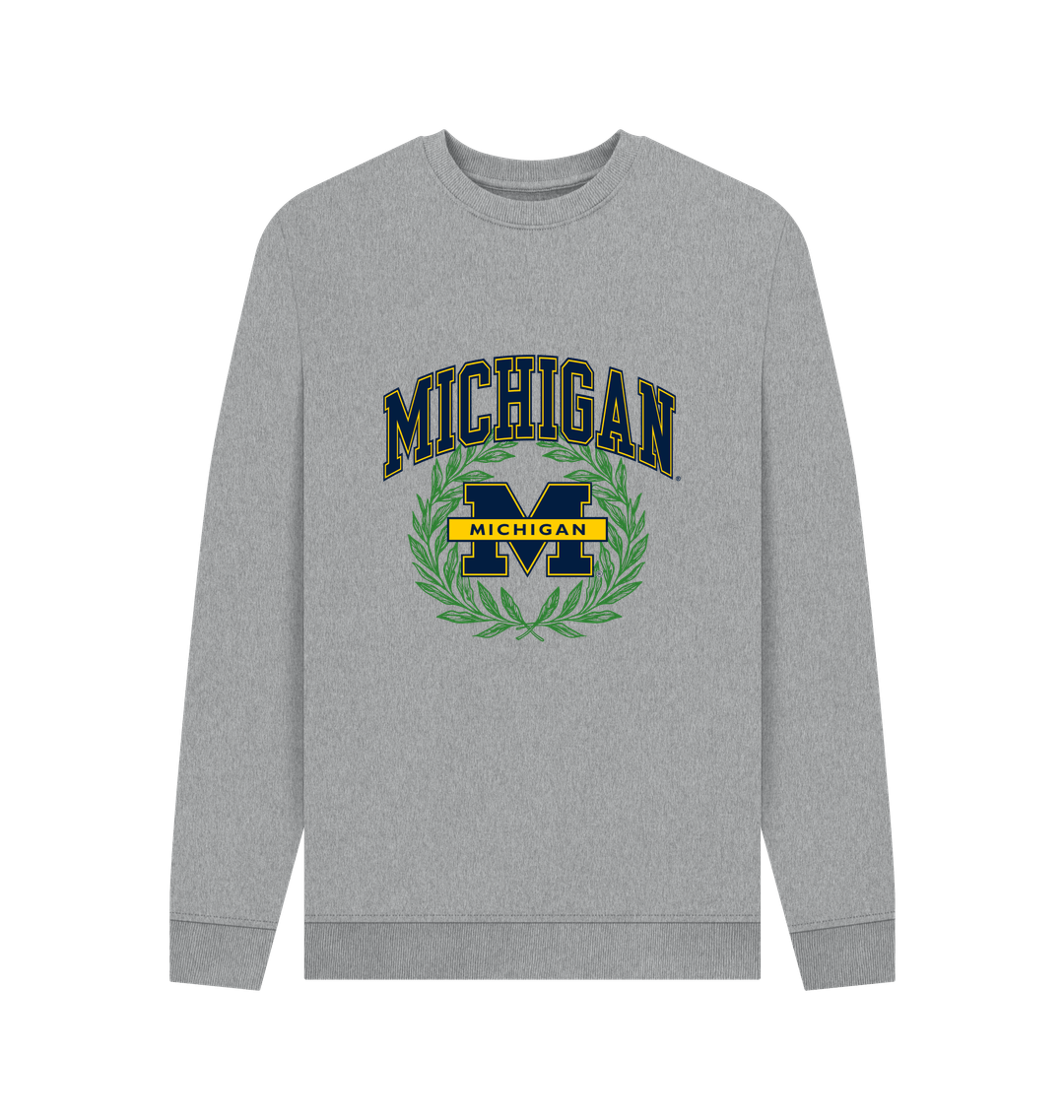 Light Heather Printed Sweater