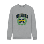 Light Heather Printed Sweater