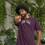Park Fields New York University Crest Purple T-shirt