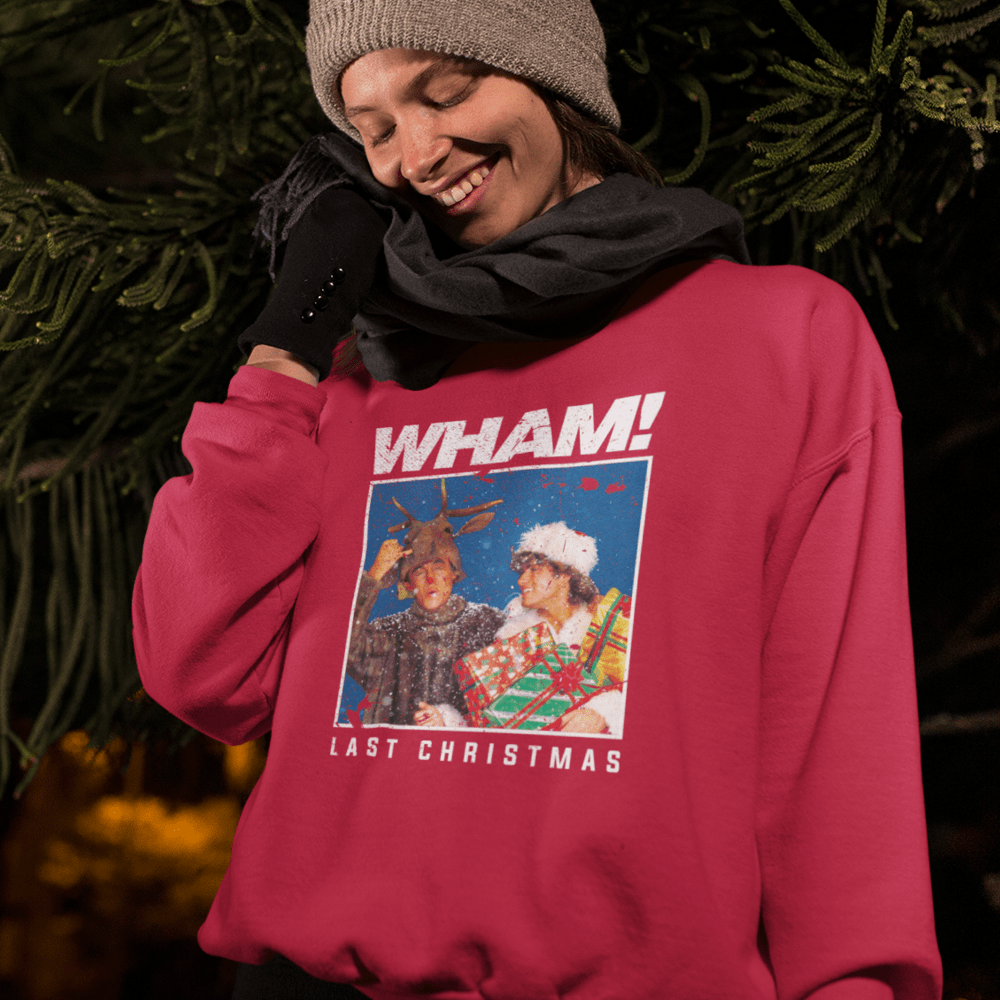 WHAM Last Christmas Red Sweatshirt Park London