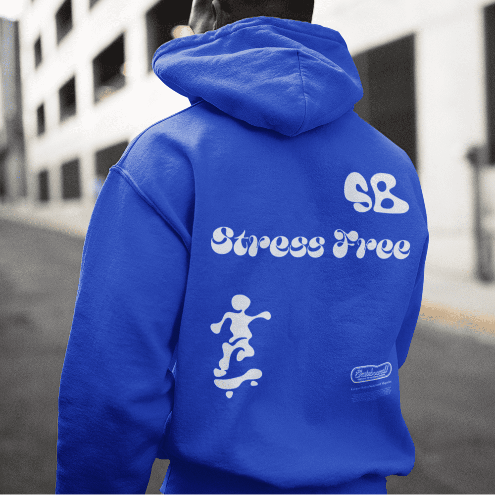 Skateboard!Magazine Stress Free Hoodie