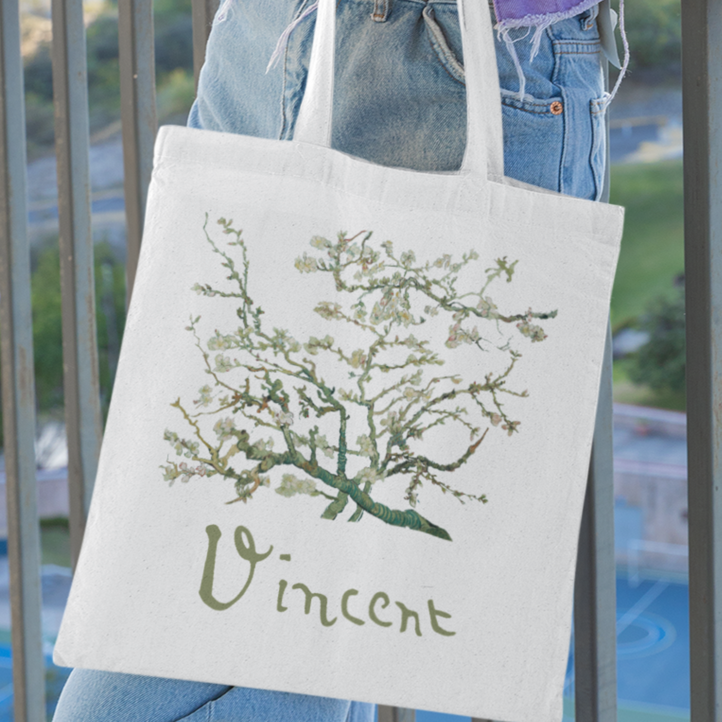 Vincent Van Gogh Almond Blossom Tote Bag
