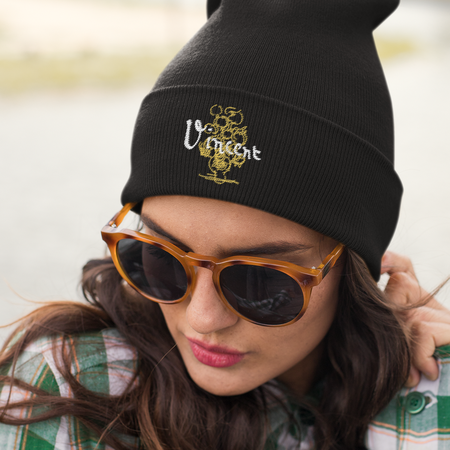 Vincent Van Gogh Sunflowers Beanie