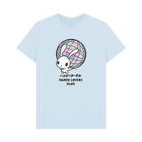 Sky Blue Printed T-shirt