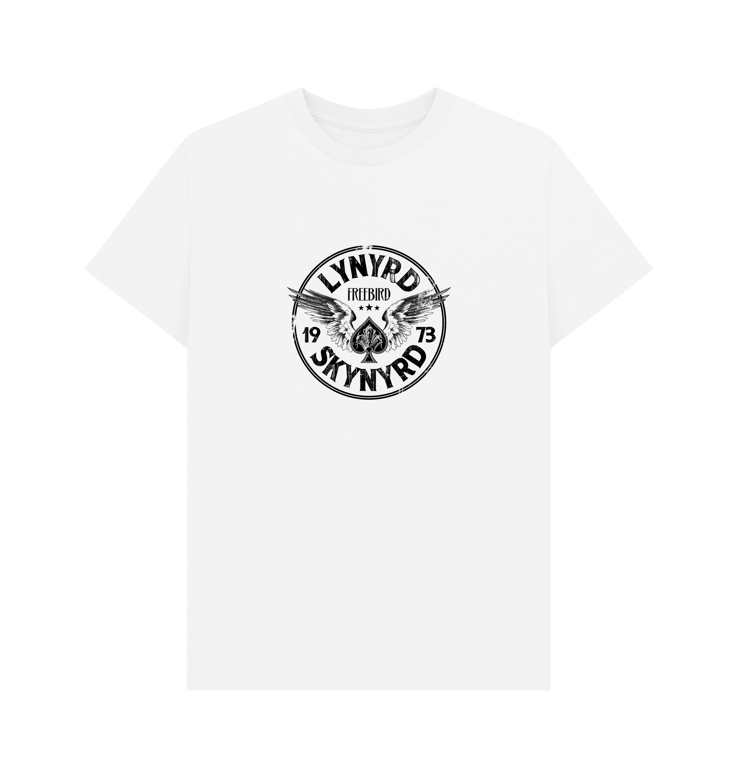 White Printed T-shirt