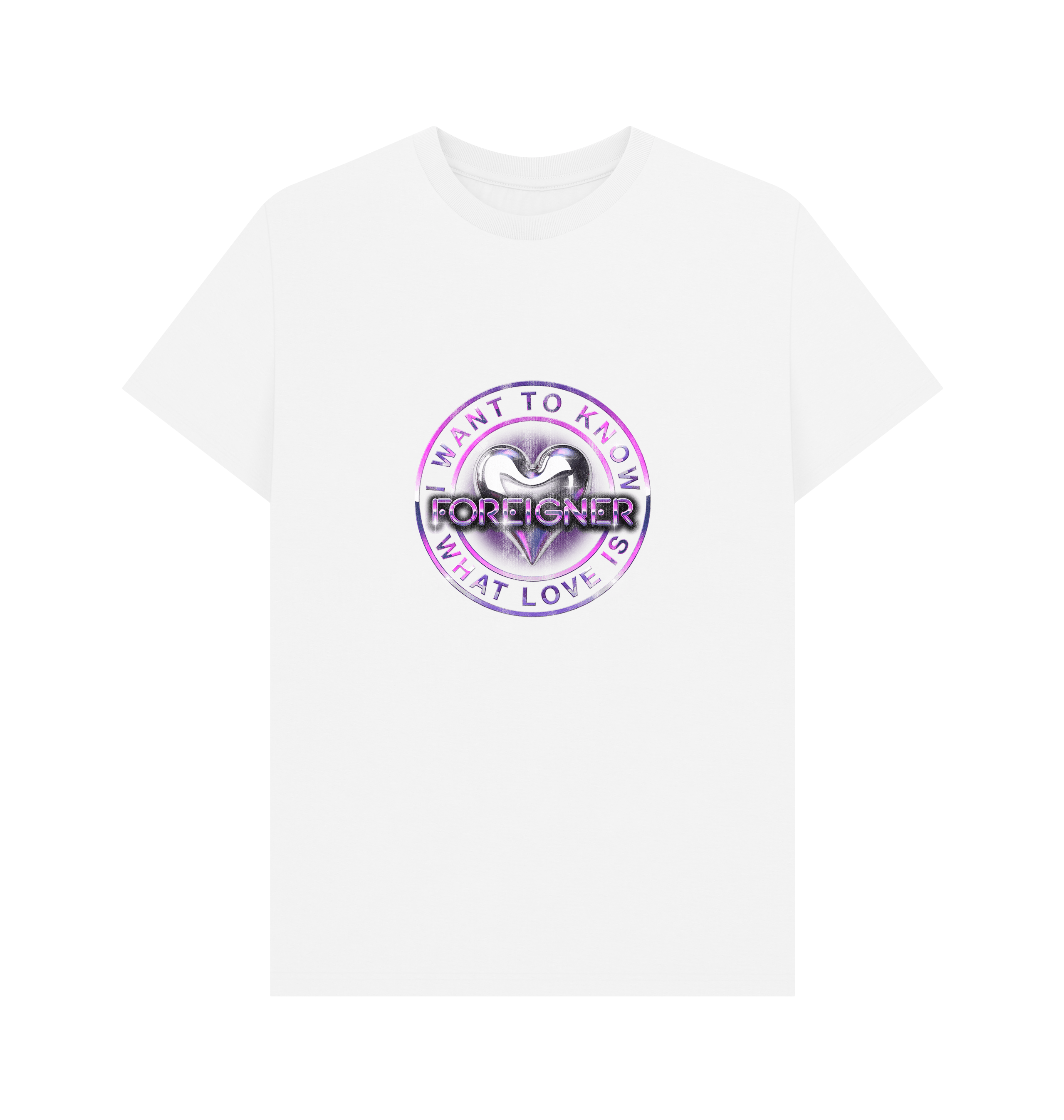 White Printed T-shirt