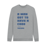 Light Heather Printed Sweater