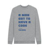 Light Heather Printed Sweater