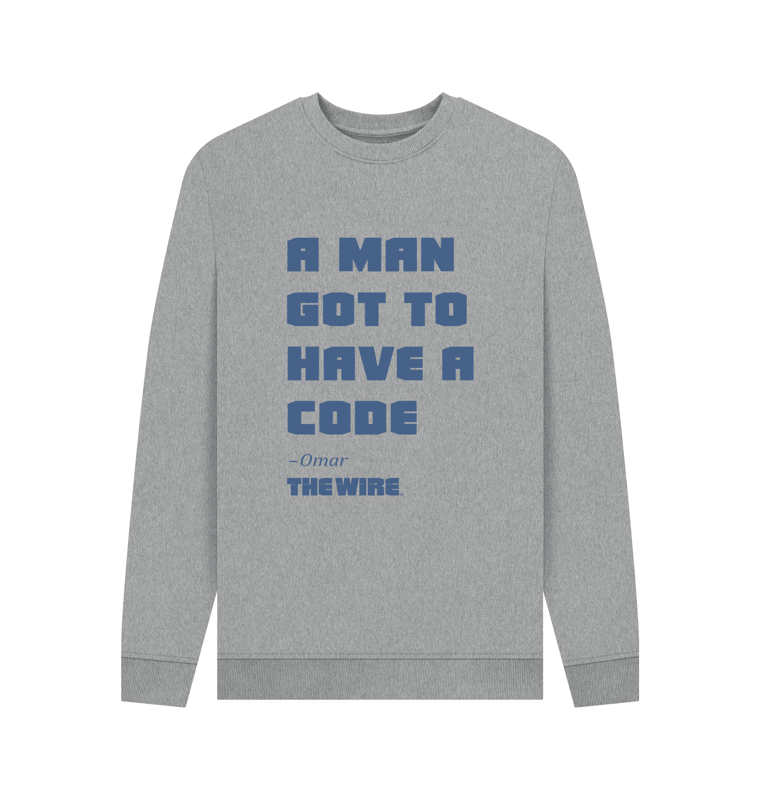 Light Heather Printed Sweater