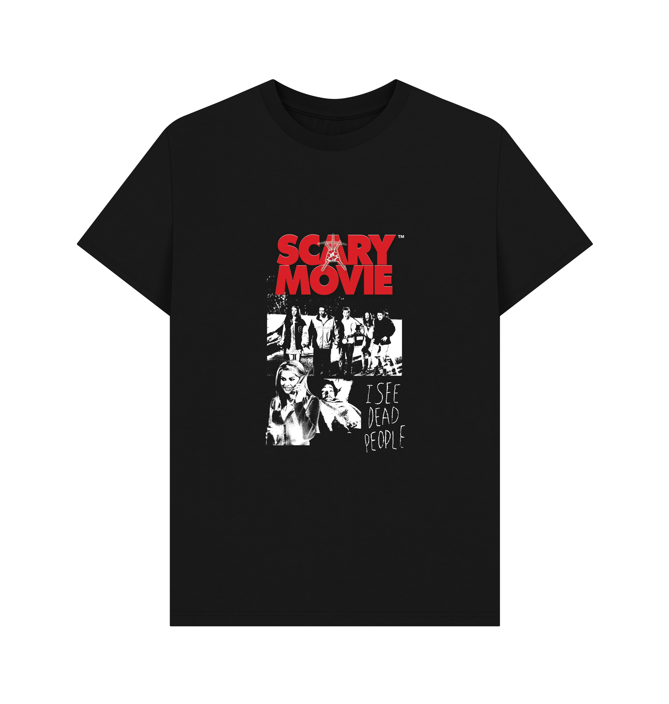 Black Printed T-shirt