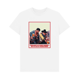 White Printed T-shirt Front