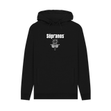 Black Printed Hoody