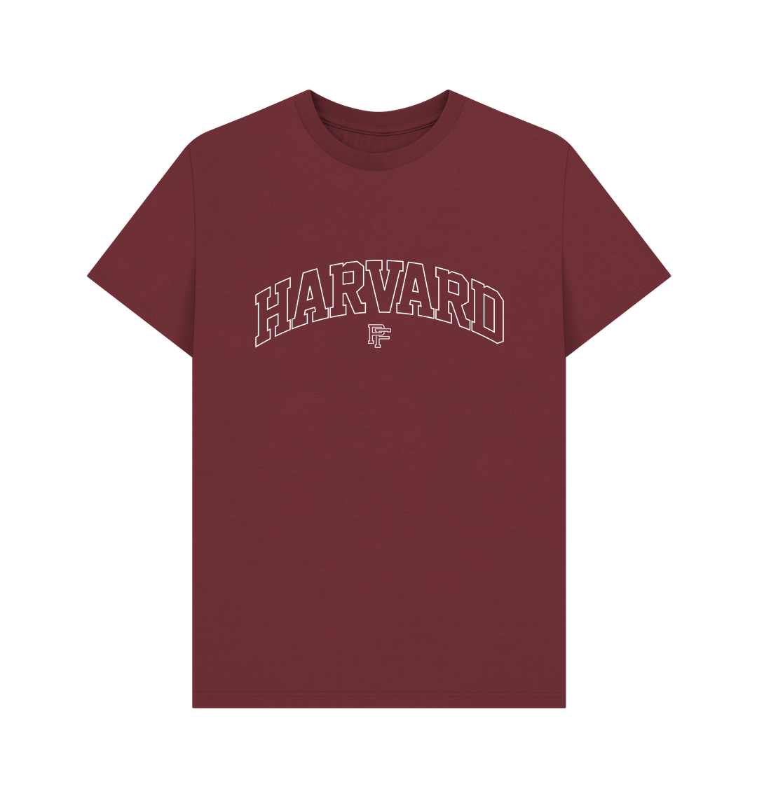 Red Wine Printed T-shirt Front